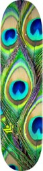 Mini Logo Peacock Feather 7.5 255 Shape Skateboard Deck