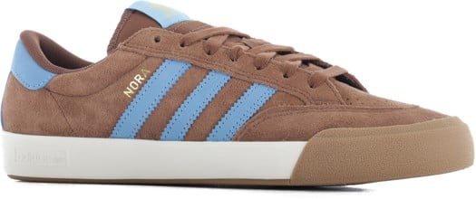 Adidas Nora Skate Shoes - preloved brown/light blue/gum4 - view large