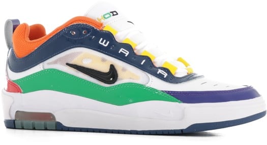 Nike SB Air Max Ishod Skate Shoes - university red/black-amarillo-navy-court purple-orange - view large