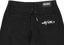 Erased Wide Leg Denim Jeans - black - alternate reverse