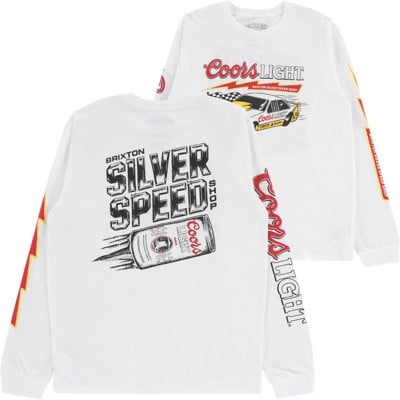 Brixton Coors Light Blower L/S T-Shirt - white - view large