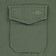 Vans Skate Atiba Haze Military Overshirt Jacket - pine forest - front detail