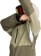 Volcom Range Stretch 30K Jacket - moss green - vent zipper