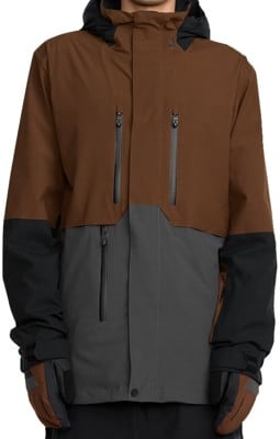 Volcom Range Stretch 30K Jacket - brown - view large