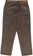 HUF Kinda Loose Double Knee Jeans - chocolate - reverse