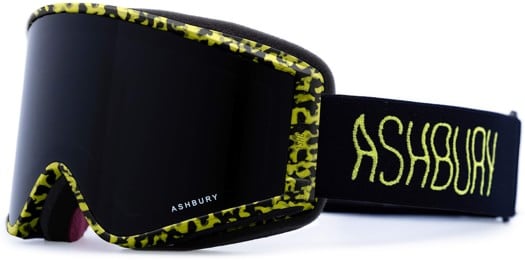Ashbury A12 Goggles - acid/dark smoke lens + yellow lens - view large