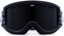 Ashbury Warlock Goggles + Bonus Lens - bandit/dark smoke lens + yellow lens - front