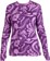 Airblaster Women's AB Base Layer Top - blackberry earth life