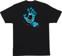 Santa Cruz Kids Stranger Things Screaming Lights T-Shirt - black