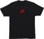 Santa Cruz Kids Stranger Things Screaming Lights T-Shirt - black - front