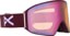 Anon M4 Cylindrical Goggles + MFI Face Mask & Bonus Lens - deep cherry/perceive cloudy pink + prcv variable blue lens