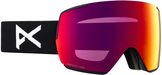 Anon M5 Toric Goggles + Bonus Lens - black/perceive sunny red + perceive cloudy burst lens - view large