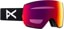 Anon M5 Toric Goggles + Bonus Lens - black/perceive sunny red + perceive cloudy burst lens