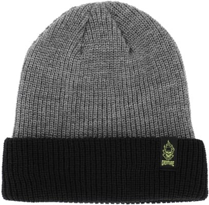 Creature Bonehead Label Beanie - black/grey - view large