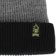Creature Bonehead Label Beanie - black/grey - detail