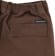 Independent Groundwork Cargo Pants - chocolate - reverse detail