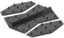 DAKINE Modular Mat Stomp Pad - clear black - alternate
