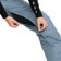 Volcom Women's Pollock Pants - denim - vent zipper