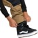 Volcom Kids Barkley Insulated Bib Overall Pants - bronze - cuff