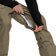 Volcom Roan Bib Overall Pants - military - vent zipper