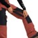 Volcom Women's Ash Stretch GORE-TEX Bib Overall Pants - henna - vent zipper