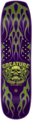 Creature Chop Shop Flame 8.5 Skateboard Deck - view large