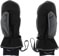 Howl Jed Mitts - wolf grey - open