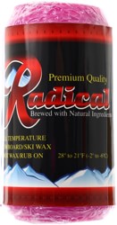 One MFG Beer Snowboard Wax - pink