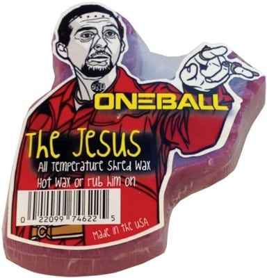 One MFG The Jesus Snowboard Wax - red - view large