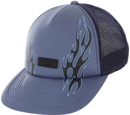 Souvenir FlameTec Flame Trucker Hat - blue - view large