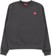 The North Face TNF Red Box Crew Sweatshirt - obsidian - front