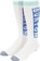 Burton Women's Weekend Midweight 2-Pack Snowboard Socks - jake blue/light teal - 2