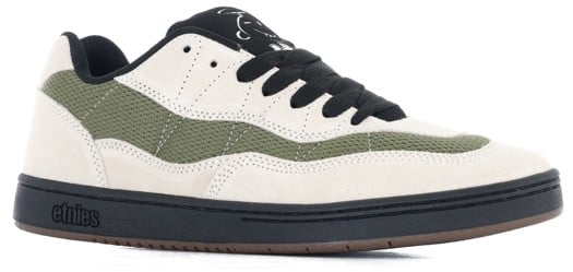 Etnies Snake Skate Shoes - (fabiana delfino) bone - view large