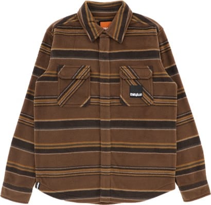 Thirtytwo Rest Stop Fleece Shirt - tobacco - view large