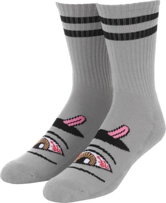 Toy Machine Bloodshot Eye Sock - grey - view large