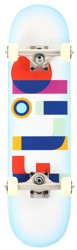 Flip Team Transparent 7.25 Complete Skateboard