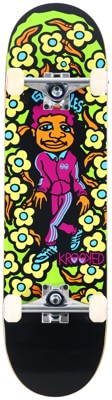 Krooked Gonz Sweatpants Blacklight 8.38 Complete Skateboard - view large