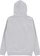 Anti-Hero Phelps Lance Hoodie - grey heather/black - reverse