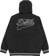 Deathwish Hometown Parka Jacket - black - reverse