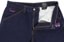 Krooked Eyes Denim Twill Jeans - dark rinse denim - open