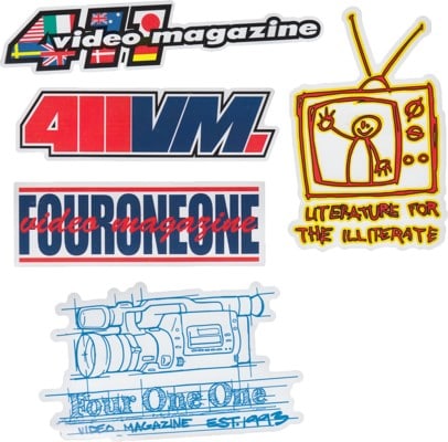 Heritage 411VM Logo Sticker Pack - view large