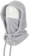 Burton Burke Hood Face Mask - silver sconce