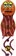 Krooked Quarter Snacks Snackman 9.0 Skateboard Deck