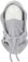 Burton Burke Hood Face Mask - silver sconce - front