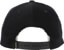 Krooked Quartersnacks Snackbirds Snapback Hat - black - reverse