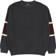 Passport Organic Cotton Stripe Knit Sweater - slate