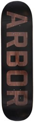 Arbor Logo Surplus 8.0 Skateboard Deck