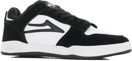 Lakai Telford Low Skate Shoes - black/white - view large