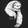 Welcome Sloth T-Shirt - black/white - reverse detail