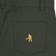 Passport Ripstop Double Knee Diggers Club Pants - dark green - reverse detail